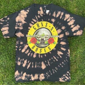 Guns N' Roses Reverse Dye T-Shirt Large